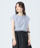 【ビームス ハート/BEAMS HEART】の【手洗い可/重ね着風/シアー/半袖】チュール フレンチスリーブ Tシャツ 25SS レイヤード シアートップス デザイントップス GREY|ID: prp329100004554536 ipo3291000000033836599