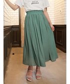 【その他のブランド/Other】の【全13色】スラブギャザーロングスカート 緑|ID: prp329100004554555 ipo3291000000032726593