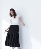 【ナチュラル ビューティー ベーシック/NATURAL BEAUTY BASIC】のタフタギャザーバルーンスカート 人気、トレンドファッション・服の通販 founy(ファニー) ファッション Fashion レディースファッション WOMEN スカート Skirt ギャザー Gather コラボ Collaboration タフタ Taffeta バルーン Balloon フェミニン Feminine ポケット Pocket ヨガ Yoga ラウンド Round リボン Ribbon thumbnail クロ|ID: prp329100004554568 ipo3291000000032190331