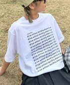 【チャオパニックティピー/CIAOPANIC TYPY】の【UNISEX】【全12色展開】メッセージプリント半袖Tee ホワイト|ID: prp329100004554574 ipo3291000000033835699