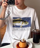 【チャオパニックティピー/CIAOPANIC TYPY】の【UNISEX】レトロ魚TEE ホワイト|ID: prp329100004554578 ipo3291000000033489919