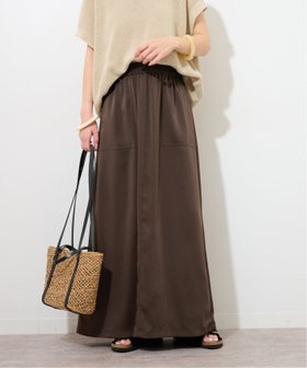 【ジャーナルスタンダード レリューム/JOURNAL STANDARD relume】のヴィンテージサテンベイカースカート 人気、トレンドファッション・服の通販 founy(ファニー) ファッション Fashion レディースファッション WOMEN スカート Skirt 2025年 2025 2025春夏・S/S Ss,Spring/Summer,2025 サテン Satin フレア Flare エレガント 上品 Elegant |ID:prp329100004554579
