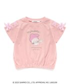 【その他のブランド/Other】の【マイメロディ クロミ*SLAPSLIP】キャラクタープリント編み上げリボンスリーブTシャツ(90~130cm) ピンク|ID: prp329100004554592 ipo3291000000032985231