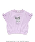 【その他のブランド/Other】の【マイメロディ クロミ*SLAPSLIP】キャラクタープリント編み上げリボンスリーブTシャツ(90~130cm) パープル|ID: prp329100004554592 ipo3291000000032985232
