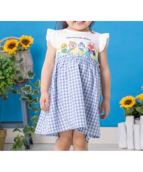 【アンパンマンキッズコレクション/ANPANMAN KIDS COLLECTION / KIDS】のAPKC/ギンガムチェック切替ワンピース 人気、トレンドファッション・服の通販 founy(ファニー) ファッション Fashion キッズファッション Fashion for Kids ワンピース Dresses キャラクター Character, Licensed Characters ギンガム Gingham, Gingham Fabric コレクション Collection, Seasonal Line 切替 Switching, Contrast Panel チェック Check, Plaid, Tartan フロント Front, Front Design プリント Print, Printed Pattern ベビー Baby, Babywear ボーイズ Boyish, Boy Style メンズ Men's, Menswear ギフト プレゼント Gift / Present |ID:prp329100004554656