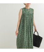【アーバンリサーチ ドアーズ/URBAN RESEARCH DOORS】の小花柄ノースリーブワンピース GREEN|ID: prp329100004554660 ipo3291000000032590531