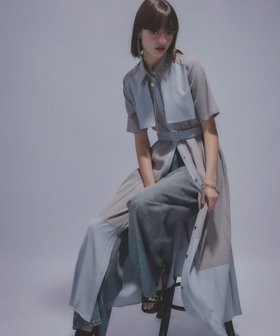 【ハレ/HARE】のプリーツカットアウトワンピース 人気、トレンドファッション・服の通販 founy(ファニー) ファッション Fashion レディースファッション WOMEN ワンピース Dress おすすめ Recommend ウェーブ Wave クール Cool ジャケット Jacket ストレート Straight ドレープ Drape フェミニン Feminine プリーツ Pleats ミドル Middle メタル Metal エレガント 上品 Elegant |ID:prp329100004554662