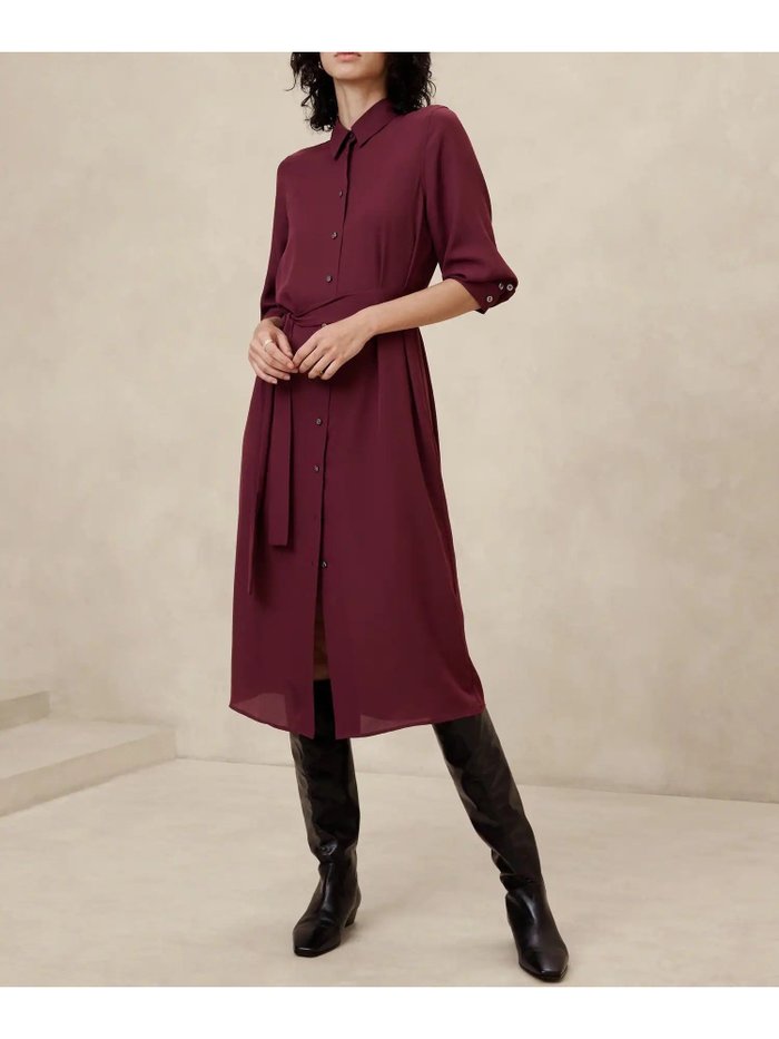 【バナナリパブリック ファクトリーストア/BANANA REPUBLIC FACTORY STORE】のBANANA REPUBLIC FACTORY STORE タイウエストミディシャツワンピース インテリア・キッズ・メンズ・レディースファッション・服の通販 founy(ファニー) https://founy.com/ ファッション Fashion レディースファッション WOMEN ワンピース Dress シャツワンピース Shirt Dresses サンダル Sandals ショート Short センター Center A/W・秋冬 Aw・Autumn/Winter・Fw・Fall-Winter |ID: prp329100004554681 ipo3291000000032191133