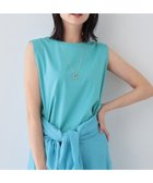 【インディヴィ/INDIVI】の【洗える】きれいめノースリーブトップス 人気、トレンドファッション・服の通販 founy(ファニー) ファッション Fashion レディースファッション WOMEN トップス・カットソー Tops/Tshirt キャミソール / ノースリーブ No Sleeves おすすめ Recommend インナー Inner キャミソール Camisole ジャケット Jacket スーピマ Supima タンク Tank ノースリーブ No Sleeve ボーダー Border ワイド Wide 夏 Summer 洗える Washable ビジネス 仕事 通勤 Business thumbnail ブルーグリーン|ID: prp329100004554690 ipo3291000000032372061