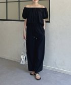 【ゼヴォン/Thevon】のギャザーブラウス×パンツセットアップ 人気、トレンドファッション・服の通販 founy(ファニー) ファッション Fashion レディースファッション WOMEN セットアップ Setup パンツ Pants 2025年 2025 2025春夏・S/S Ss,Spring/Summer,2025 おすすめ Recommend オフショル Off Shoulder ギャザー Gather セットアップ Set Up ネックレス Necklace エレガント 上品 Elegant 夏 Summer 春 Spring S/S・春夏 Ss・Spring/Summer thumbnail ブラック|ID: prp329100004554691 ipo3291000000032352973