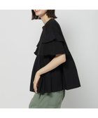 【ニコアンド/niko and】のフリル切り替えペプラムTシャツ ブラック19|ID: prp329100004554706 ipo3291000000032642257