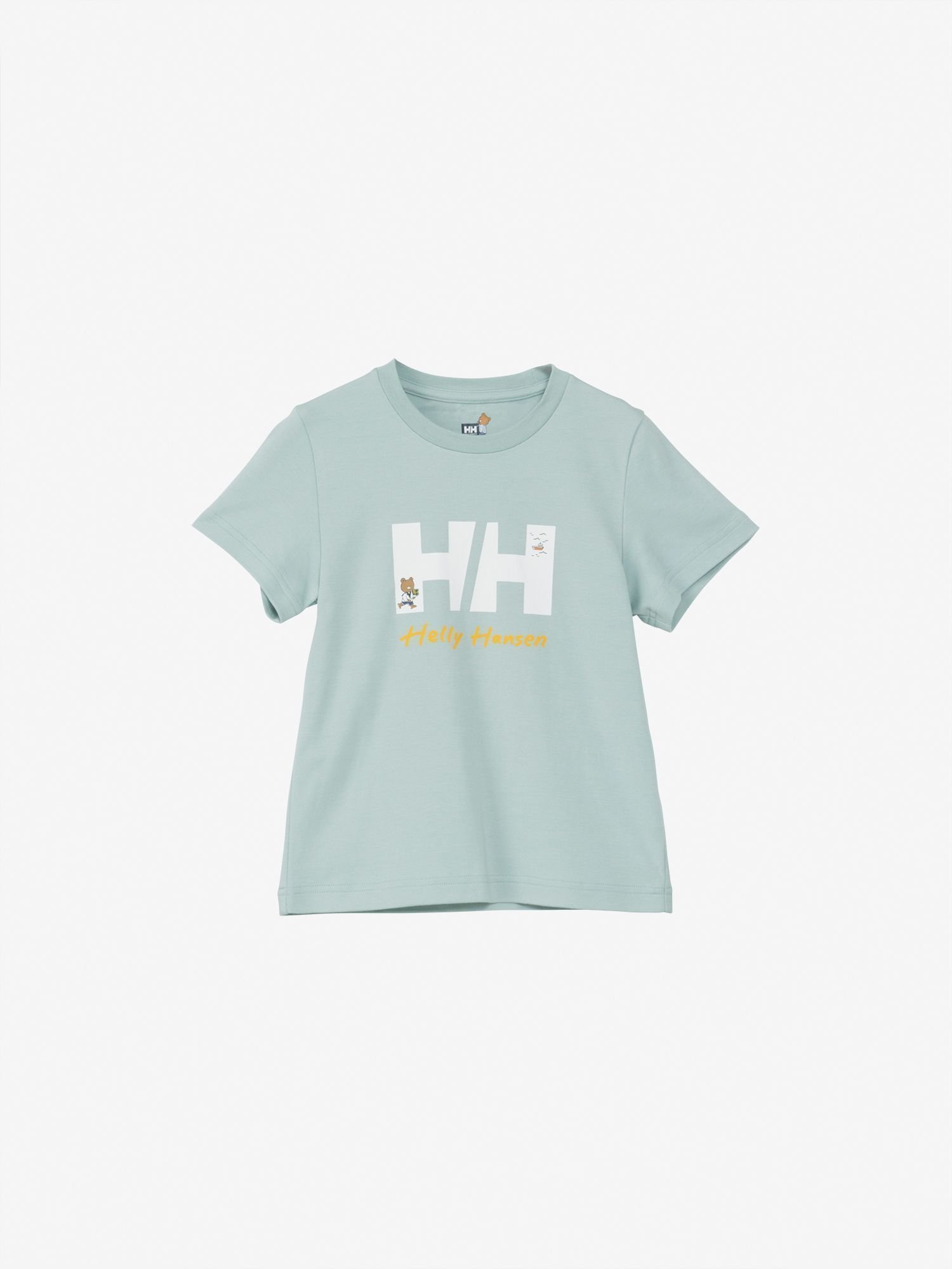 【ヘリーハンセン/HELLY HANSEN / KIDS】のショートスリーブ ロゴヘリーベアティー(キッズ) インテリア・キッズ・メンズ・レディースファッション・服の通販 founy(ファニー) 　ファッション　Fashion　キッズファッション　KIDS Children’s Clothing　おすすめ　Recommend　なめらか　Smooth　コレクション　Collection　ショート　Short　ストレッチ　Stretch　スリーブ　Sleeve　プリント　Print　ベビー　Baby　抗菌　Antibacterial　ミスティグレー|ID: prp329100004554717 ipo3291000000032654436