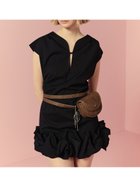 【リリーブラウン/Lily Brown】のバブルヘムストレッチミニワンピース STRIPE[932]|ID: prp329100004554792 ipo3291000000032709300
