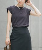 【アーバンリサーチ ロッソ/URBAN RESEARCH ROSSO】のクールタッチスーピマコットンフレンチTシャツ 人気、トレンドファッション・服の通販 founy(ファニー) ファッション Fashion レディースファッション Fashion for Women トップス・カットソー Cut & Sew Tops シャツ・ブラウス・オフィスカジュアル Elegant Blouses & Button-Ups ロングTシャツ・Tシャツ Longline T-Shirts & Tees 2025年 2025 2025春夏・S/S Spring/Summer 2025 SS25 インナー Innerwear サロペット Overalls, Salopette シンプル Simple, Minimal ジャケット Jacket, Outerwear スリーブ Sleeve, Long Sleeve / Short Sleeve フレンチ French, French Style 今季 This Season, Current Season 夏 Summer S/S・春夏 SS, Spring/Summer, Warm Season thumbnail D/NAVY|ID: prp329100004554850 ipo3291000000033317925