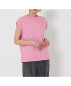 【ビューティ&ユース ユナイテッドアローズ/BEAUTY&YOUTH / UNITED ARROWS】の【別注】 Champion スリーブレス Tシャツ PINK|ID: prp329100004554874 ipo3291000000032730149