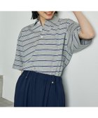 【フリークスストア/FREAK'S STORE】のマルチボーダー ポロシャツ 25SS 人気、トレンドファッション・服の通販 founy(ファニー) ファッション Fashion レディースファッション Fashion for Women トップス・カットソー Cut & Sew Tops シャツ・ブラウス・オフィスカジュアル Elegant Blouses & Button-Ups ポロシャツ・きれいめカジュアル Smart-Casual Polo Tops 2025年 2025 2025春夏・S/S Spring/Summer 2025 SS25 トレンド Trend, Trending Now ボーダー Border, Stripe ポロシャツ Polo Shirt, Collared Tee 夏 Summer S/S・春夏 SS, Spring/Summer, Warm Season thumbnail グレー|ID: prp329100004554876 ipo3291000000033633596