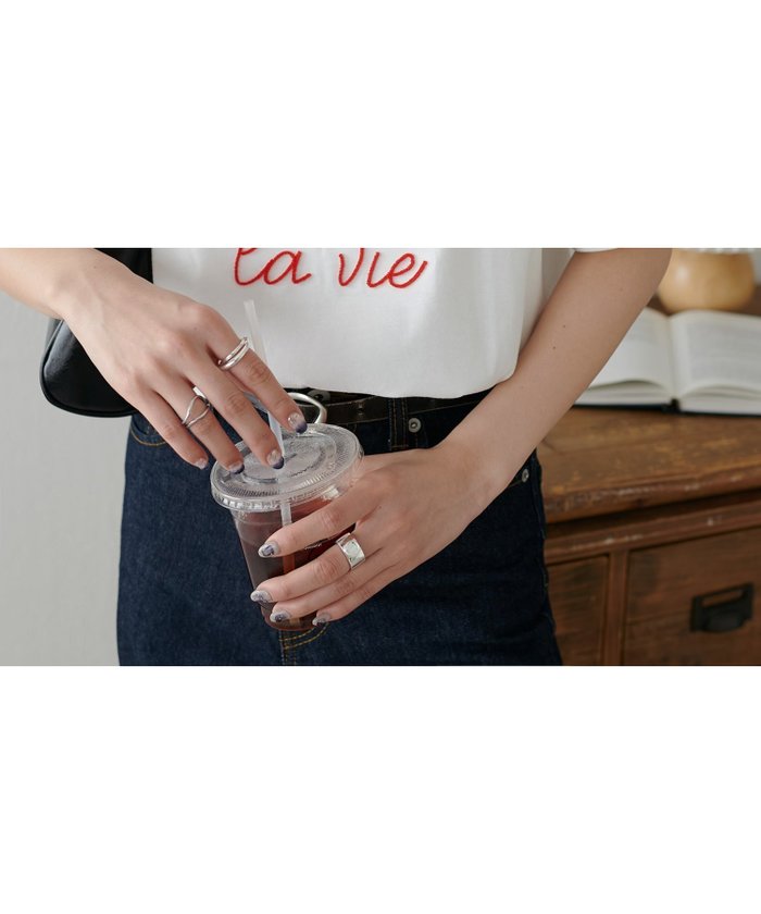 【ディスコート/Discoat】の【WEB限定】モール刺繍ロゴTシャツ インテリア・キッズ・メンズ・レディースファッション・服の通販 founy(ファニー) https://founy.com/ ファッション Fashion レディースファッション Fashion for Women トップス・カットソー Cut & Sew Tops シャツ・ブラウス・オフィスカジュアル Elegant Blouses & Button-Ups ロングTシャツ・Tシャツ Longline T-Shirts & Tees |ID: prp329100004554894 ipo3291000000033107043