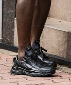 【シフォン/SHIFFON / MEN】の1PIU1UGUALE3 RELAX オールオーバーロゴダッドスニーカー black|ID: prp329100004554898 ipo3291000000032646528