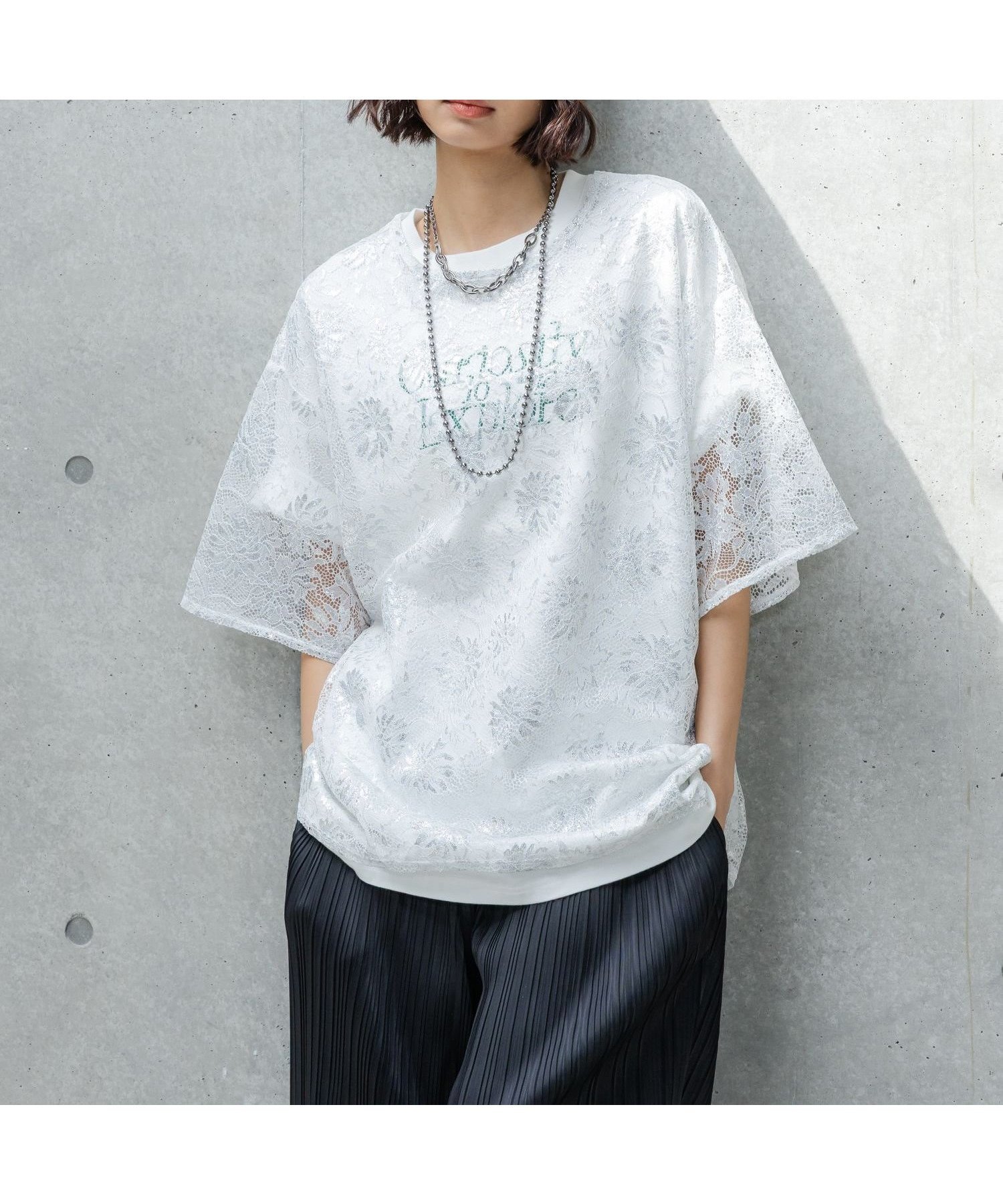 【ページボーイ/PAGEBOY】のレースレイヤードT 人気、トレンドファッション・服の通販 founy(ファニー) 　ファッション　Fashion　レディースファッション　Fashion for Women　キャミ　Camisole, Cami Top　シアー　Sheer, See-Through　タンク　Tank Top, Sleeveless Top　トレンド　Trend, Trending Now　レース　Lace, Lace Fabric　 other-1|ID: prp329100004554909 ipo3291000000033533011