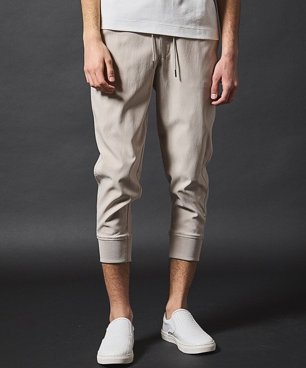 【メンズビギトーキョー/Men's Bigi / MEN】のハイパーストレッチ クロップド イージージョガーパンツ インテリア・キッズ・メンズ・レディースファッション・服の通販 founy(ファニー) 　ファッション　Fashion　メンズファッション　Men's Style Online　ボトムス　Bottoms/Men　クロップド　Cropped　シンプル　Simple　スポーツ　Sports　デニム　Denim　ミリタリー　Military　リアル　Real　ワーク　Work　ライトグレー|ID: prp329100004555006 ipo3291000000032673184