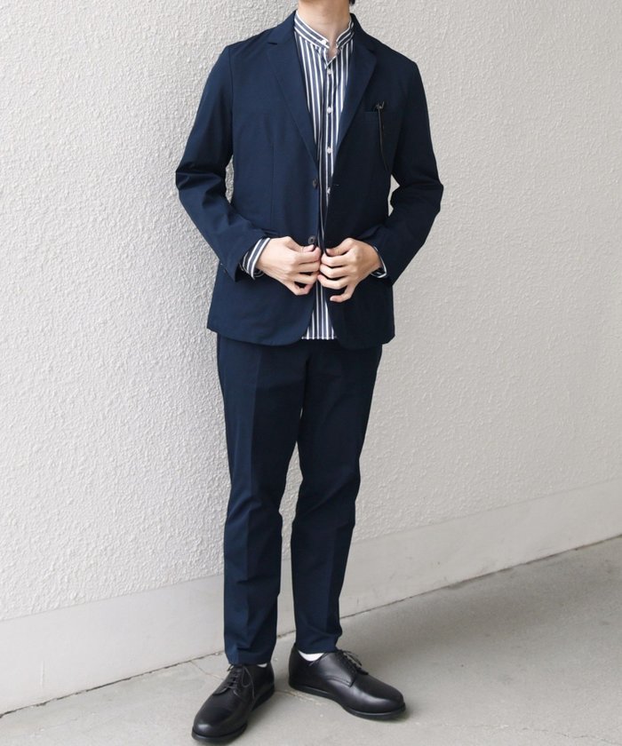 【シップス/SHIPS / MEN】のSHIPS any ストレッチ・撥水等 多機能 オールシーズン セットアップ スーツ 25SS インテリア・キッズ・メンズ・レディースファッション・服の通販 founy(ファニー) https://founy.com/ ファッション Fashion メンズファッション Fashion for Men セットアップ Matching Sets 軽量 Lightweight, Ultra Light シェイプ Shape, Slim Fit ジャケット Jacket, Outerwear ストレッチ Stretch, Stretchy Fabric スーツ Suit, Formalwear セットアップ Set-Up, Coordinated Outfit ダウン Down, Puffer ツイル Twist, Twisted Detail 定番 Standard, Basic Item ビジネス 仕事 通勤 Business / Work / Commuting 2025年 2025 2025春夏・S/S Spring/Summer 2025 SS25 |ID: prp329100004555009 ipo3291000000032742137