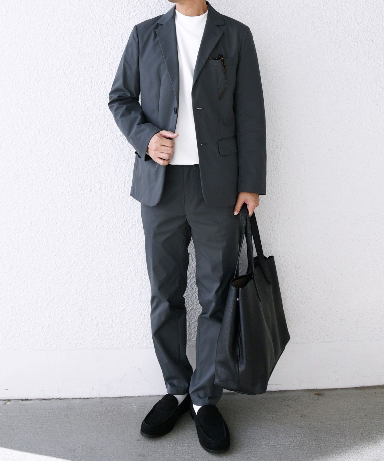 【シップス/SHIPS / MEN】のSHIPS any ストレッチ・撥水等 多機能 オールシーズン セットアップ スーツ 25SS インテリア・キッズ・メンズ・レディースファッション・服の通販 founy(ファニー) 　ファッション　Fashion　メンズファッション　Fashion for Men　セットアップ　Matching Sets　軽量　Lightweight, Ultra Light　シェイプ　Shape, Slim Fit　ジャケット　Jacket, Outerwear　ストレッチ　Stretch, Stretchy Fabric　スーツ　Suit, Formalwear　セットアップ　Set-Up, Coordinated Outfit　ダウン　Down, Puffer　ツイル　Twist, Twisted Detail　定番　Standard, Basic Item　ビジネス 仕事 通勤　Business / Work / Commuting　2025年　2025　2025春夏・S/S　Spring/Summer 2025 SS25　チャコールグレー|ID: prp329100004555009 ipo3291000000032742139