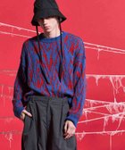 【メゾンスペシャル/MAISON SPECIAL】のPrime-Over Thunder Mesh Jacquard Crew Neck Knit Pullover 人気、トレンドファッション・服の通販 founy(ファニー) ファッション Fashion レディースファッション WOMEN トップス・カットソー Tops/Tshirt ニット Knit Tops プルオーバー Pullover アクリル Acrylic ショルダー Shoulder ドロップ Drop メッシュ Mesh エレガント 上品 Elegant thumbnail BLU|ID: prp329100004555116 ipo3291000000032194296