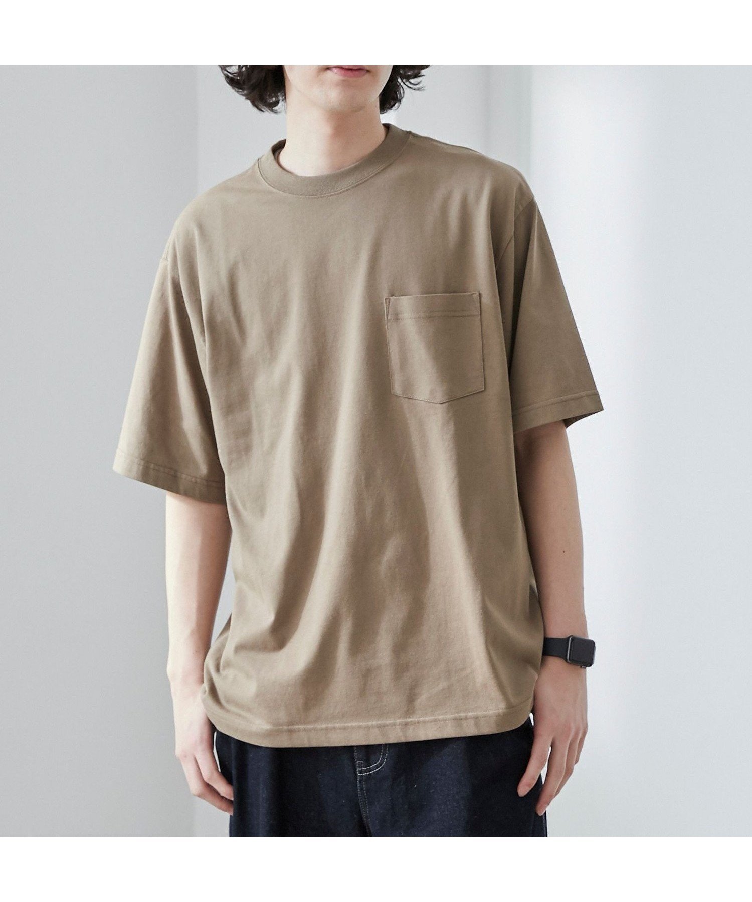 【コーエン メン/COEN / MEN】の【WELLTECT】ベーシックポケットTシャツ(WEB限定カラー) インテリア・キッズ・メンズ・レディースファッション・服の通販 founy(ファニー) 　ファッション　Fashion　メンズファッション　Fashion for Men　吸水　Absorbent, Quick-Dry　シンプル　Simple, Minimal　ベーシック　Basic, Essential　ポケット　Pocket, Pocket Detail　無地　Plain, Solid Color　おすすめ　Recommended / Our Picks　夏　Summer　BEIGE|ID: prp329100004555127 ipo3291000000032755560