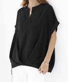 【アミュレット/Amulet】の【Amulet】裾タックブラウス 人気、トレンドファッション・服の通販 founy(ファニー) ファッション Fashion レディースファッション Ladies' Fashion Online トップス・カットソー Tops/Tshirt シャツ/ブラウス Shirts/Blouses シンプル Simple スタイリッシュ Stylish フロント Front thumbnail ブラック|ID: prp329100004555194 ipo3291000000032610187