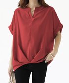 【アミュレット/Amulet】の【Amulet】裾タックブラウス 人気、トレンドファッション・服の通販 founy(ファニー) ファッション Fashion レディースファッション Ladies' Fashion Online トップス・カットソー Tops/Tshirt シャツ/ブラウス Shirts/Blouses シンプル Simple スタイリッシュ Stylish フロント Front thumbnail ボルドー|ID: prp329100004555194 ipo3291000000032610189
