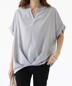 【アミュレット/Amulet】の【Amulet】裾タックブラウス 人気、トレンドファッション・服の通販 founy(ファニー) ファッション Fashion レディースファッション Ladies' Fashion Online トップス・カットソー Tops/Tshirt シャツ/ブラウス Shirts/Blouses シンプル Simple スタイリッシュ Stylish フロント Front thumbnail グレー|ID: prp329100004555194 ipo3291000000032610191