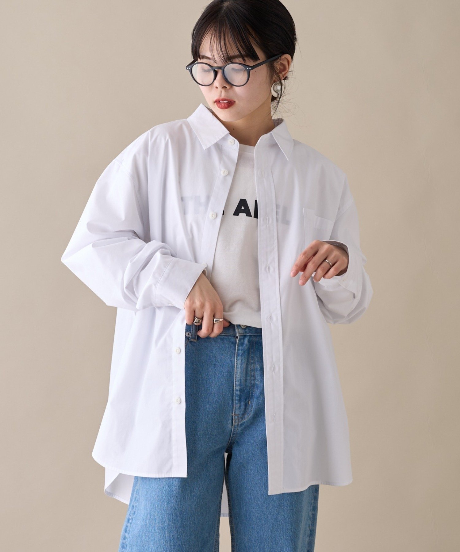 【チャオパニックティピー/CIAOPANIC TYPY】の【ユニセックス】ビックシルエットワッシャーコットンブロードシャツ インテリア・キッズ・メンズ・レディースファッション・服の通販 founy(ファニー) 　ファッション　Fashion　レディースファッション　WOMEN　トップス・カットソー　Tops/Tshirt　シャツ/ブラウス　Shirts/Blouses　インナー　Inner　春　Spring　クラシカル　Classical　ショーツ　Shorts　ジャケット　Jacket　スウェット　Sweat　スラックス　Slacks　デニム　Denim　トレンド　Trend　フォルム　Form　ブルゾン　Blouson　ワイド　Wide　おすすめ　Recommend　エレガント 上品　Elegant　ホワイト|ID: prp329100004555202 ipo3291000000032194776