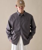 【チャオパニックティピー/CIAOPANIC TYPY】の【ユニセックス】ビックシルエットワッシャーコットンブロードシャツ 人気、トレンドファッション・服の通販 founy(ファニー) ファッション Fashion レディースファッション WOMEN トップス・カットソー Tops/Tshirt シャツ/ブラウス Shirts/Blouses インナー Inner 春 Spring クラシカル Classical ショーツ Shorts ジャケット Jacket スウェット Sweat スラックス Slacks デニム Denim トレンド Trend フォルム Form ブルゾン Blouson ワイド Wide おすすめ Recommend エレガント 上品 Elegant thumbnail チャコールグレー|ID: prp329100004555202 ipo3291000000032194780