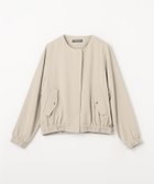 【その他のブランド/Other】のツイル フライフロント ノーカラーブルゾン -ウォッシャブル- A DAY IN THE LIFE BEIGE|ID: prp329100004555222 ipo3291000000032194918
