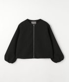 【その他のブランド/Other】のエンボス クルーネックブルゾン -ウォッシャブル- A DAY IN THE LIFE BLACK|ID: prp329100004555224 ipo3291000000032749634