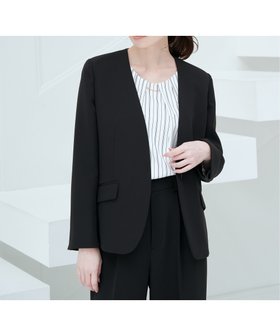 【イッカ/ikka】の【洗濯機で洗える/セットアップ対応】ウォッシャブルVネックジャケット 人気、トレンドファッション・服の通販 founy(ファニー) ファッション Fashion レディースファッション Ladies' Fashion Online アウター Coat Outerwear ジャケット Jackets インナー Inner ウォッシャブル Washable 洗える Washable シンプル Simple ジャケット Jacket ストレッチ Stretch セットアップ Set Up バランス Balance プリーツ Pleats ベーシック Basic レース Race おすすめ Recommend セレモニー Ceremony ビジネス 仕事 通勤 Business |ID:prp329100004555228