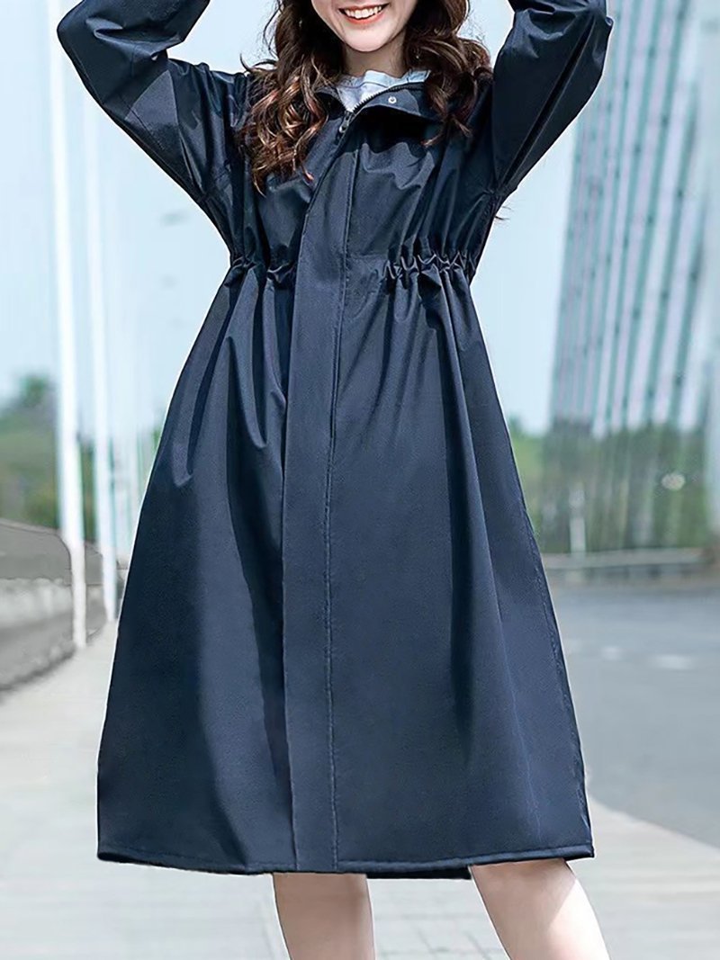 【ドゥーベル/Doux Belle】の晴雨兼用 マウンテンパーカー アウター インテリア・キッズ・メンズ・レディースファッション・服の通販 founy(ファニー) 　ファッション　Fashion　レディースファッション　WOMEN　アウター　Coat Outerwear　トップス・カットソー　Tops/Tshirt　パーカ　Sweats　おすすめ　Recommend　アウトドア　Outdoor　シンプル　Simple　パーカー　Hoodie　パープル　Purple　フロント　Front　ポケット　Pocket　ロング　Long　旅行　Travel　軽量　Lightweight　ネイビー|ID: prp329100004555237 ipo3291000000032195026