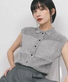 【ケービーエフ/KBF / URBAN RESEARCH】のスリーブレスニットシャツ 人気、トレンドファッション・服の通販 founy(ファニー) ファッション Fashion レディースファッション WOMEN トップス・カットソー Tops/Tshirt ニット Knit Tops シャツ/ブラウス Shirts/Blouses 2025年 2025 2025春夏・S/S Ss,Spring/Summer,2025 インナー Inner キャミソール Camisole コンパクト Compact バランス Balance ベーシック Basic ボトム Bottom 夏 Summer 定番 Standard S/S・春夏 Ss・Spring/Summer 羽織 Haori thumbnail GRAY MIX|ID: prp329100004555238 ipo3291000000032285575
