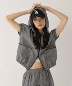 【ヘザー/Heather】のピコレースナイロンフーディ 人気、トレンドファッション・服の通販 founy(ファニー) ファッション Fashion レディースファッション WOMEN おすすめ Recommend ギャザー Gather スポーツ Sports セットアップ Set Up トレンド Trend ノースリーブ No Sleeve フェミニン Feminine ポケット Pocket レース Race 人気 Popularity 羽織 Haori thumbnail ブラック系チェック|ID: prp329100004555240 ipo3291000000032195039