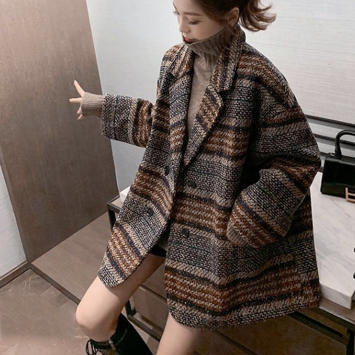【ミニミニストア/miniministore】のチェック柄 チェスターコート レディース インテリア・キッズ・メンズ・レディースファッション・服の通販 founy(ファニー) https://founy.com/ ファッション Fashion レディースファッション WOMEN アウター Coat Outerwear コート Coats チェスターコート Top Coat クラシカル Classical ジャケット Jacket ダブル Double チェスターコート Chester Coat チェック Check ミドル Middle A/W・秋冬 Aw・Autumn/Winter・Fw・Fall-Winter 防寒 Cold Protection |ID: prp329100004555256 ipo3291000000032195101