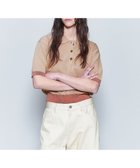 【ビューティ&ユース ユナイテッドアローズ/BEAUTY&YOUTH / UNITED ARROWS】の6(ROKU) カラーポイント ポロニット 人気、トレンドファッション・服の通販 founy(ファニー) ファッション Fashion レディースファッション WOMEN トップス・カットソー Tops/Tshirt ニット Knit Tops ショルダー Shoulder ドロップ Drop フェミニン Feminine マニッシュ Mannish thumbnail BEIGE|ID: prp329100004555284 ipo3291000000032195234