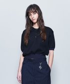 【ビューティ&ユース ユナイテッドアローズ/BEAUTY&YOUTH / UNITED ARROWS】の6(ROKU) カラーポイント ポロニット 人気、トレンドファッション・服の通販 founy(ファニー) ファッション Fashion レディースファッション WOMEN トップス・カットソー Tops/Tshirt ニット Knit Tops ショルダー Shoulder ドロップ Drop フェミニン Feminine マニッシュ Mannish thumbnail BLACK|ID: prp329100004555284 ipo3291000000032195236