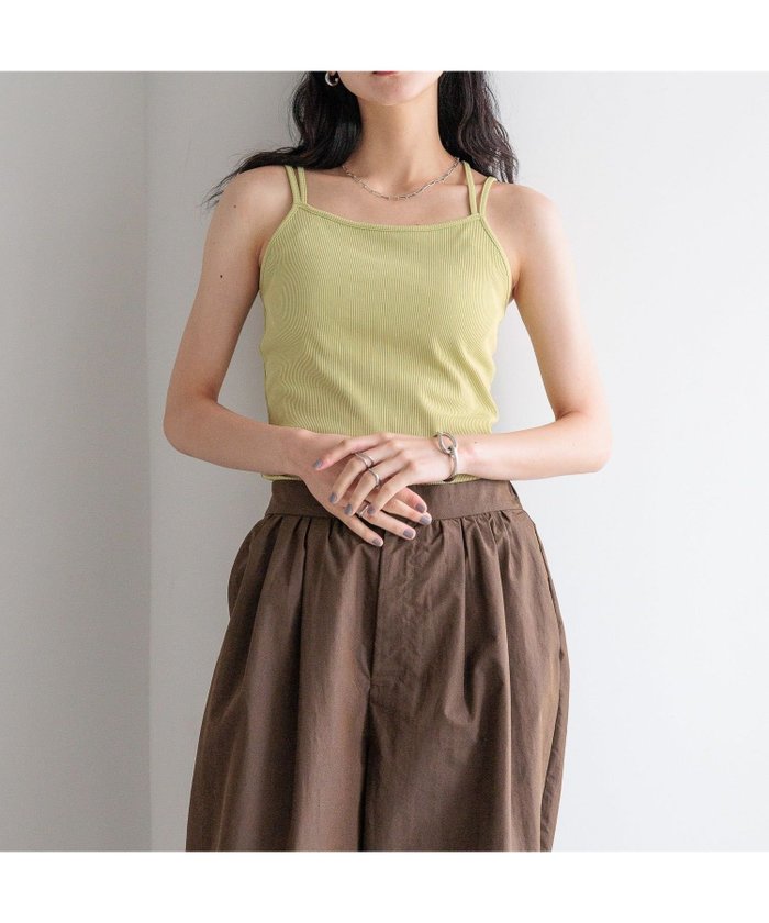 【ローリーズファーム/LOWRYS FARM】のスタイルUPクロスカップキャミ インテリア・キッズ・メンズ・レディースファッション・服の通販 founy(ファニー) https://founy.com/ ファッション Fashion レディースファッション Fashion for Women トップス・カットソー Cut & Sew Tops キャミソール&ノースリーブ Camisoles & Sleeveless Tops キャミソール Camisole, Spaghetti Strap Top クロップド Cropped, Short Length テレコ Ribbed, Rib Stitch バランス Balance, Style Balance |ID: prp329100004555296 ipo3291000000032682415
