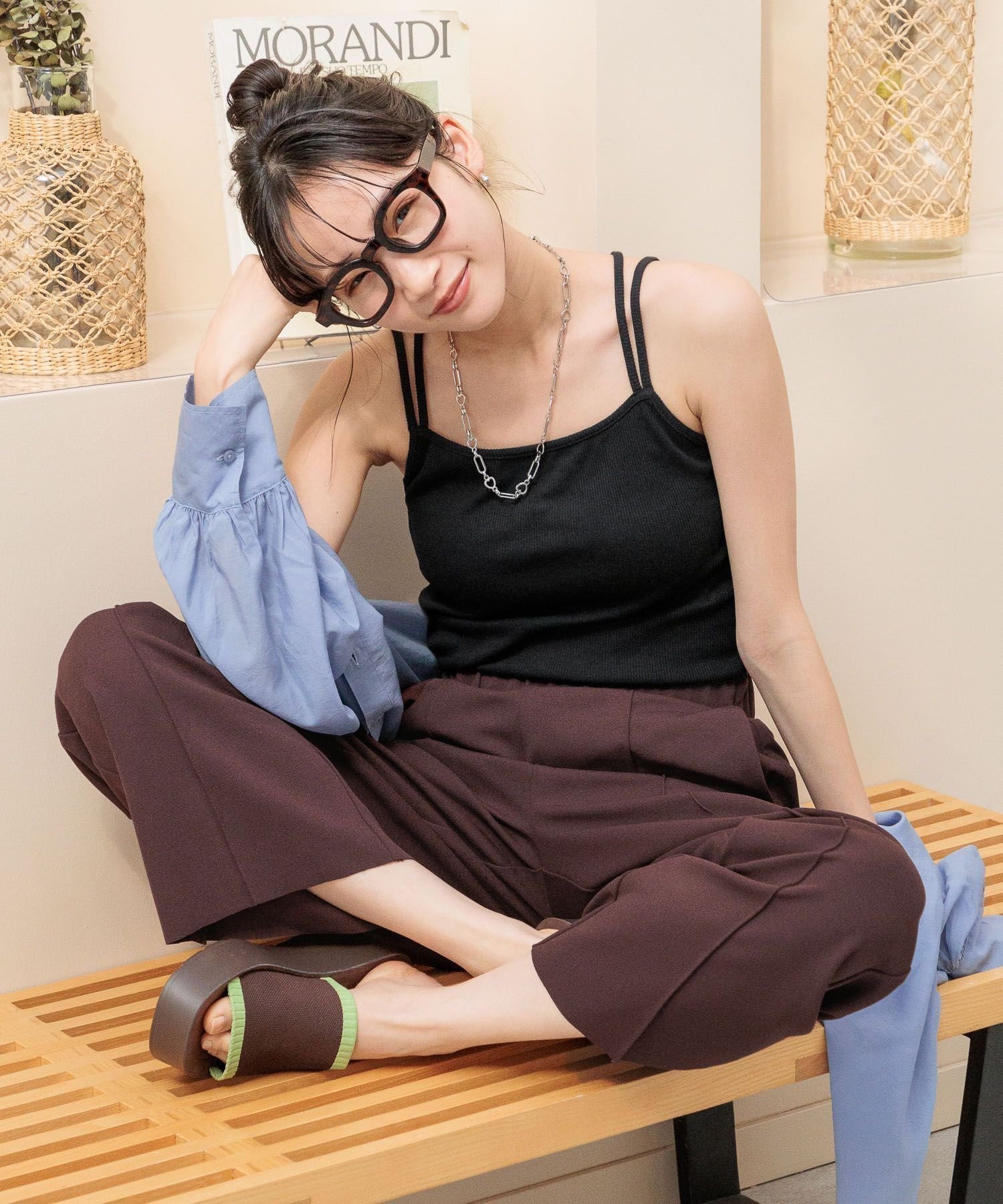 【ローリーズファーム/LOWRYS FARM】のスタイルUPクロスカップキャミ インテリア・キッズ・メンズ・レディースファッション・服の通販 founy(ファニー) 　ファッション　Fashion　レディースファッション　Fashion for Women　トップス・カットソー　Cut & Sew Tops　キャミソール&ノースリーブ　Camisoles & Sleeveless Tops　キャミソール　Camisole, Spaghetti Strap Top　クロップド　Cropped, Short Length　テレコ　Ribbed, Rib Stitch　バランス　Balance, Style Balance　ブラック09|ID: prp329100004555296 ipo3291000000033391988