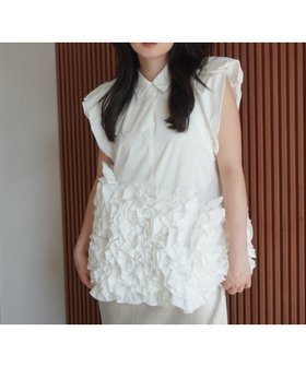 【エイミーイストワール/eimy istoire】のフラワーモチーフブラウス 人気、トレンドファッション・服の通販 founy(ファニー) ファッション Fashion レディースファッション Ladies' Fashion Online トップス・カットソー Tops/Tshirt シャツ/ブラウス Shirts/Blouses 花柄・フラワープリント・モチーフ Flower Patterns ギンガム Gingham シンプル Simple チェック Check ノースリーブ No Sleeve フェミニン Feminine フラワー Flower フリル Frills ボトム Bottom モチーフ Motif おすすめ Recommend 夏 Summer |ID:prp329100004555297