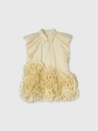 【エイミーイストワール/eimy istoire】のフラワーモチーフブラウス 人気、トレンドファッション・服の通販 founy(ファニー) ファッション Fashion レディースファッション Ladies' Fashion Online トップス・カットソー Tops/Tshirt シャツ/ブラウス Shirts/Blouses 花柄・フラワープリント・モチーフ Flower Patterns ギンガム Gingham シンプル Simple チェック Check ノースリーブ No Sleeve フェミニン Feminine フラワー Flower フリル Frills ボトム Bottom モチーフ Motif おすすめ Recommend 夏 Summer thumbnail YELLOW|ID: prp329100004555297 ipo3291000000032646221