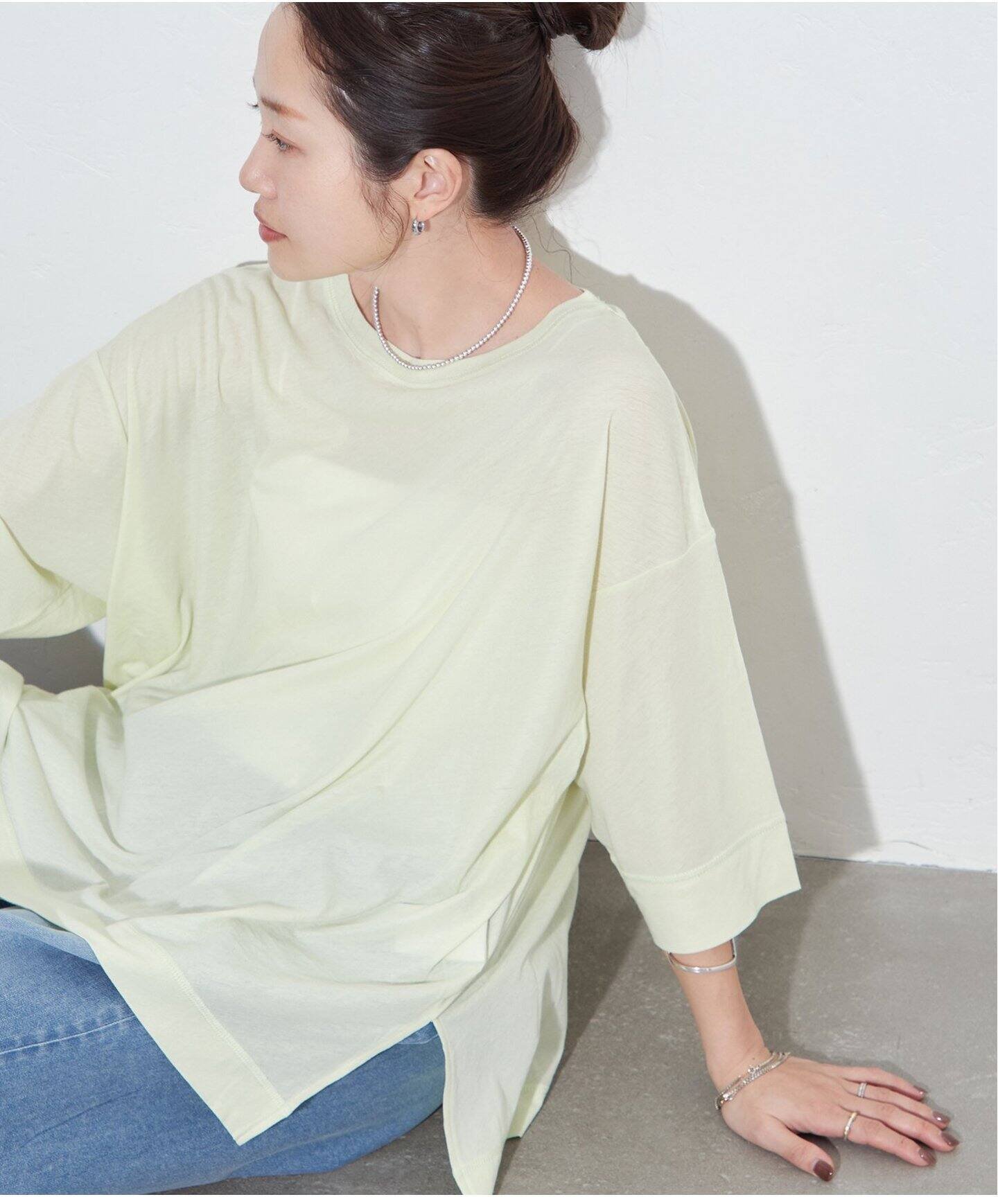【ジャーナルスタンダード/JOURNAL STANDARD】のマルチマッチシアービッグロングスリーブ インテリア・キッズ・メンズ・レディースファッション・服の通販 founy(ファニー) 　ファッション　Fashion　レディースファッション　WOMEN　2025年　2025　2025春夏・S/S　Ss,Spring/Summer,2025　おすすめ　Recommend　シアー　Sheer　タンク　Tank　夏　Summer　イエロー|ID: prp329100004555319 ipo3291000000032518899