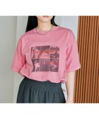 【レプシィム ローリーズファーム/LEPSIM LOWRYS FARM】のモノクロロゴカラーT ピンク25|ID: prp329100004555327 ipo3291000000032593928