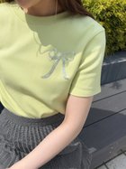 【スナイデル/SNIDEL】のORGANICSラインストーンTシャツ YEL[032]|ID:prp329100004555346
