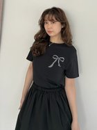 【スナイデル/SNIDEL】のORGANICSラインストーンTシャツ C[903]|ID:prp329100004555346